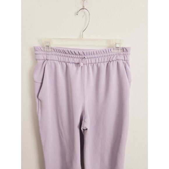 Lululemon Softstreme High Rise Straight Leg Cropped Athletic Purple Pants 6 S - Picture 4 of 10
